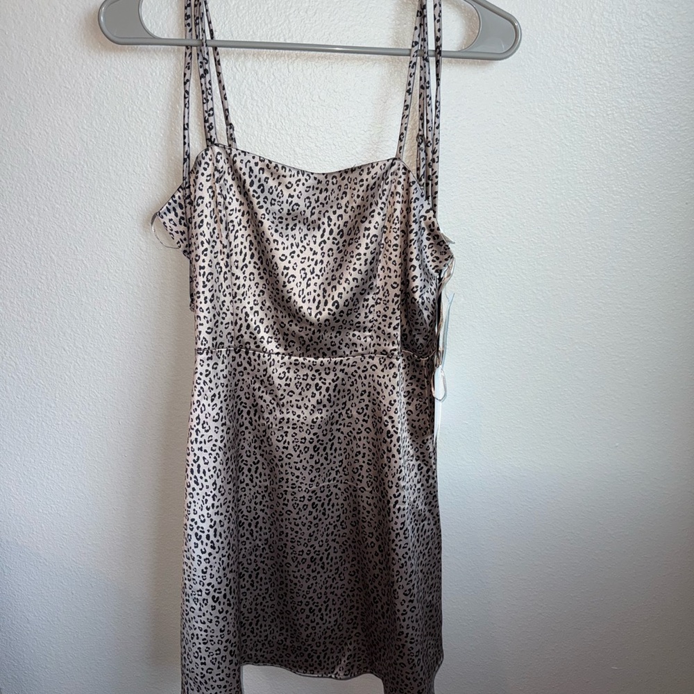 Dry Goods Leopard Print Camisole Dress